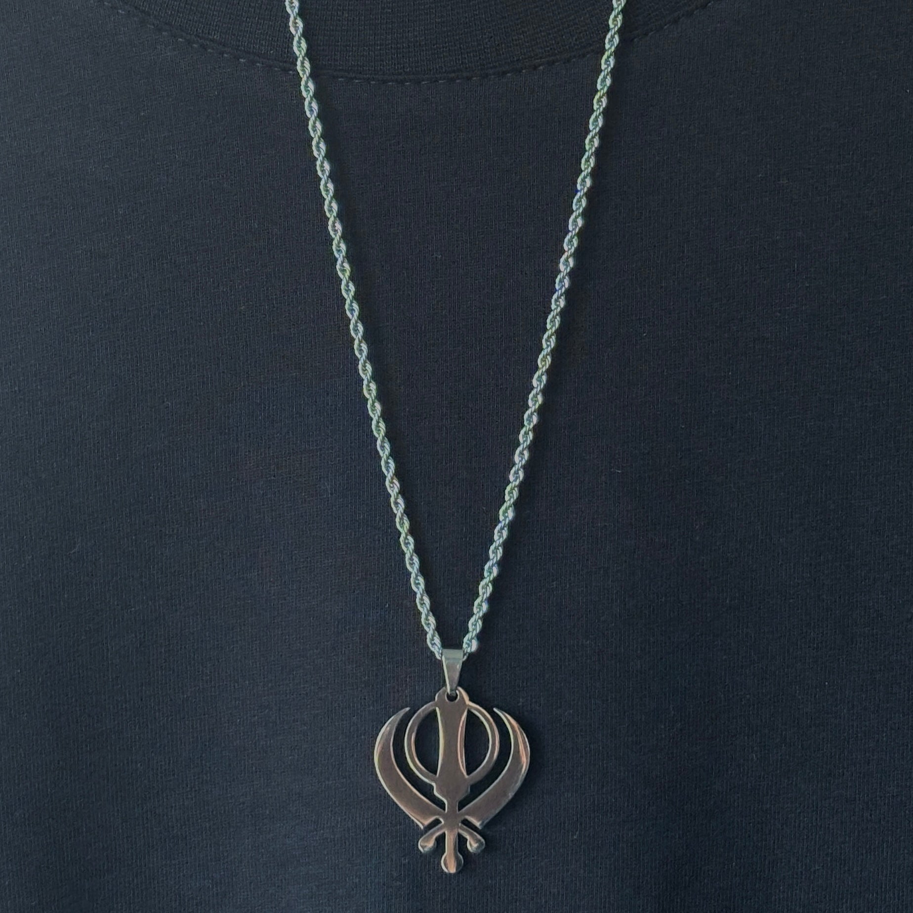 KHANDA PENDANT - SILVER - Arvuzi
