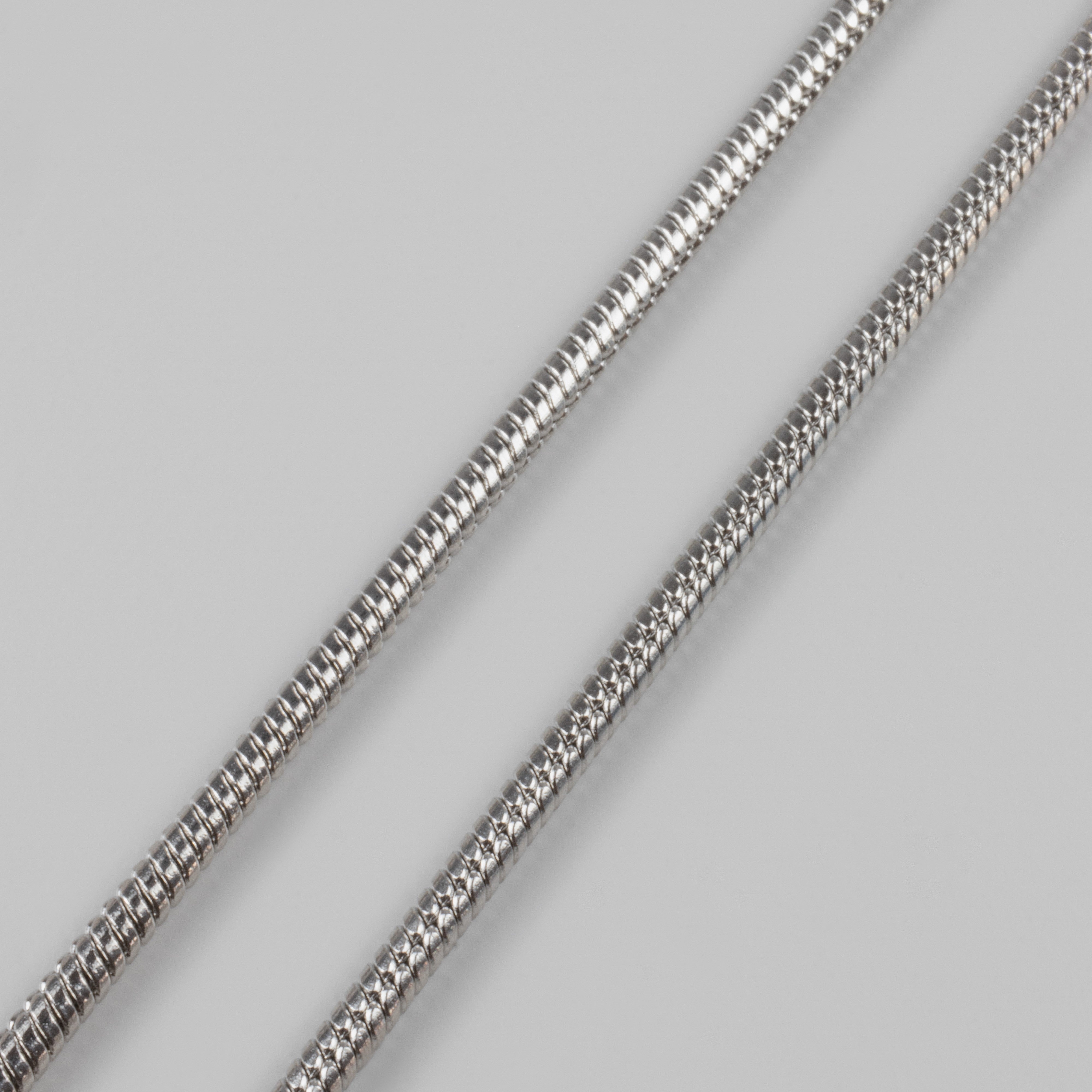 SNAKE CHAIN - SILVER - Arvuzi
