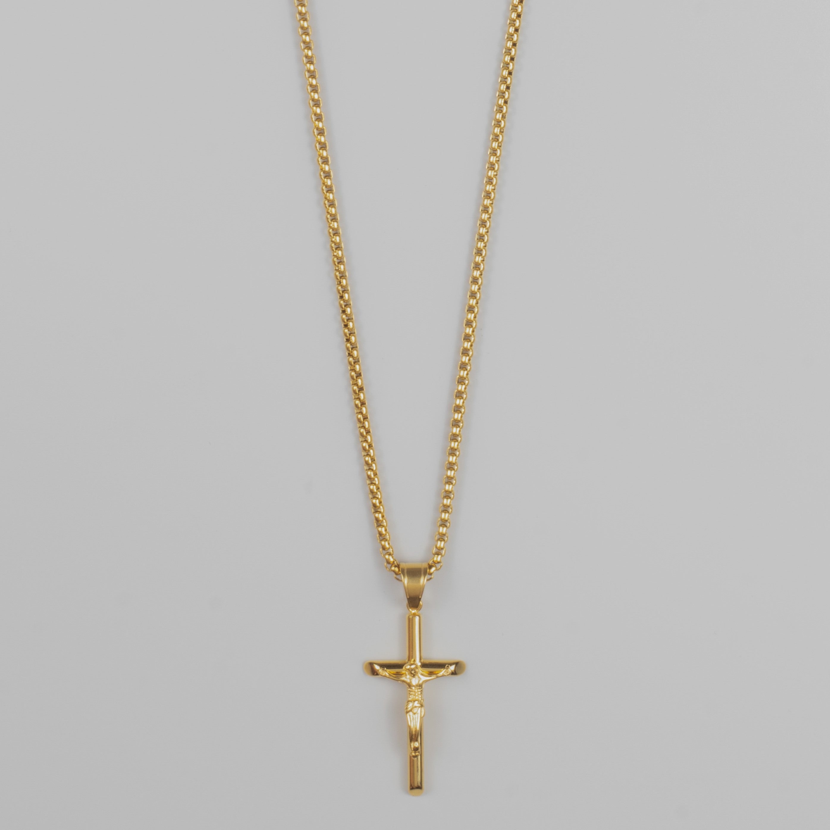 CROSS PENDANT - GOLD - Arvuzi