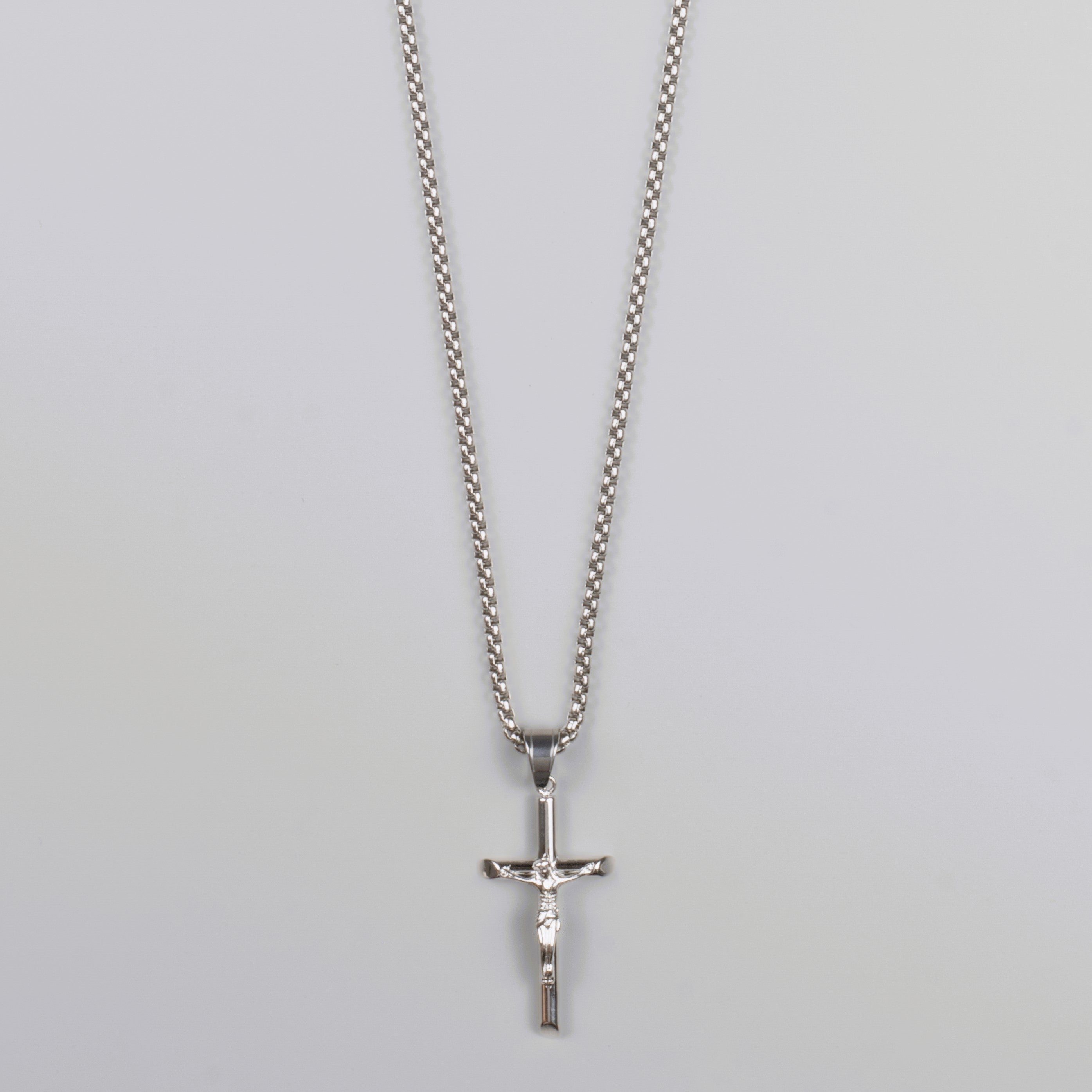 CROSS PENDANT - SILVER - Arvuzi