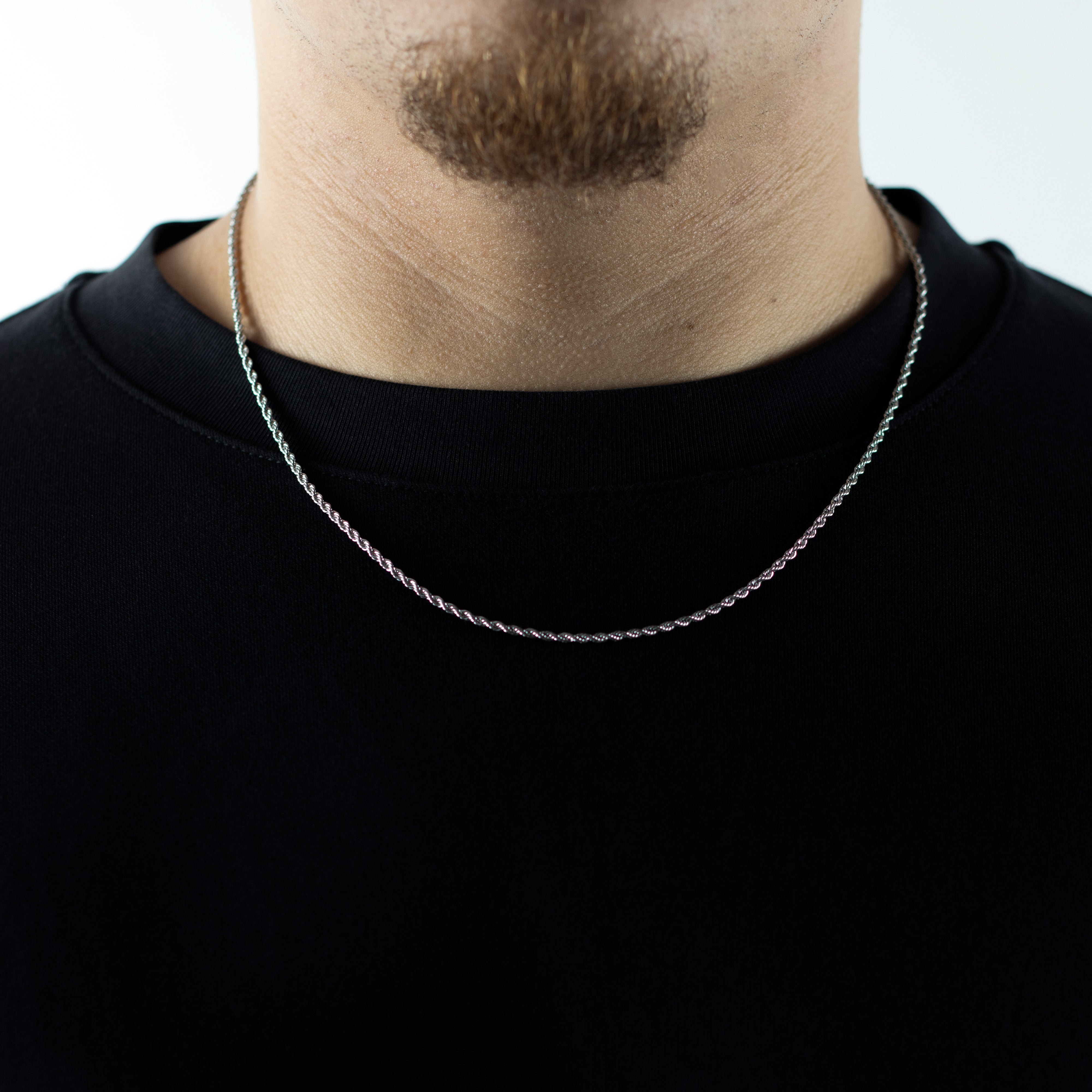 ROPE CHAIN - SILVER - Arvuzi