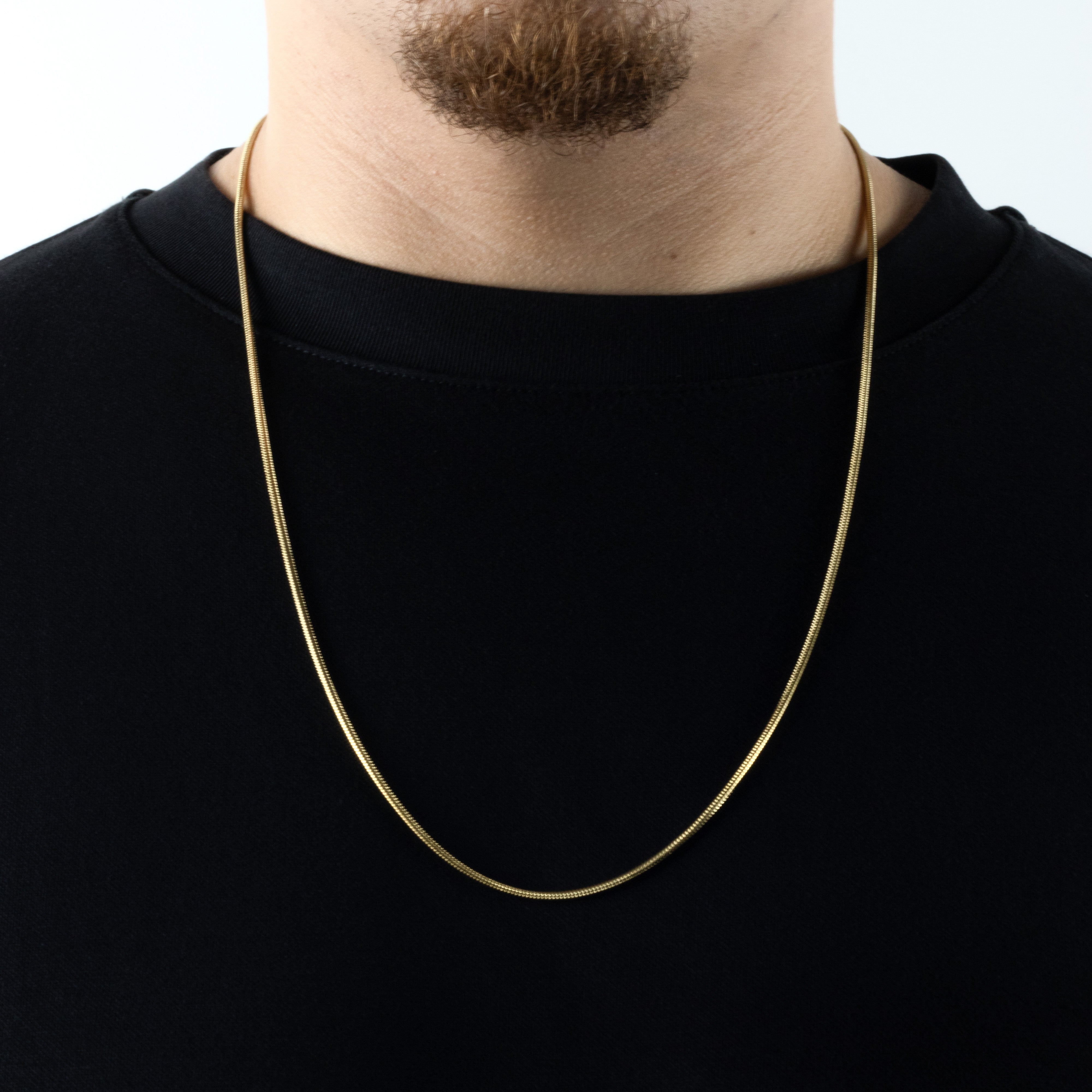 SNAKE CHAIN - GOLD - Arvuzi