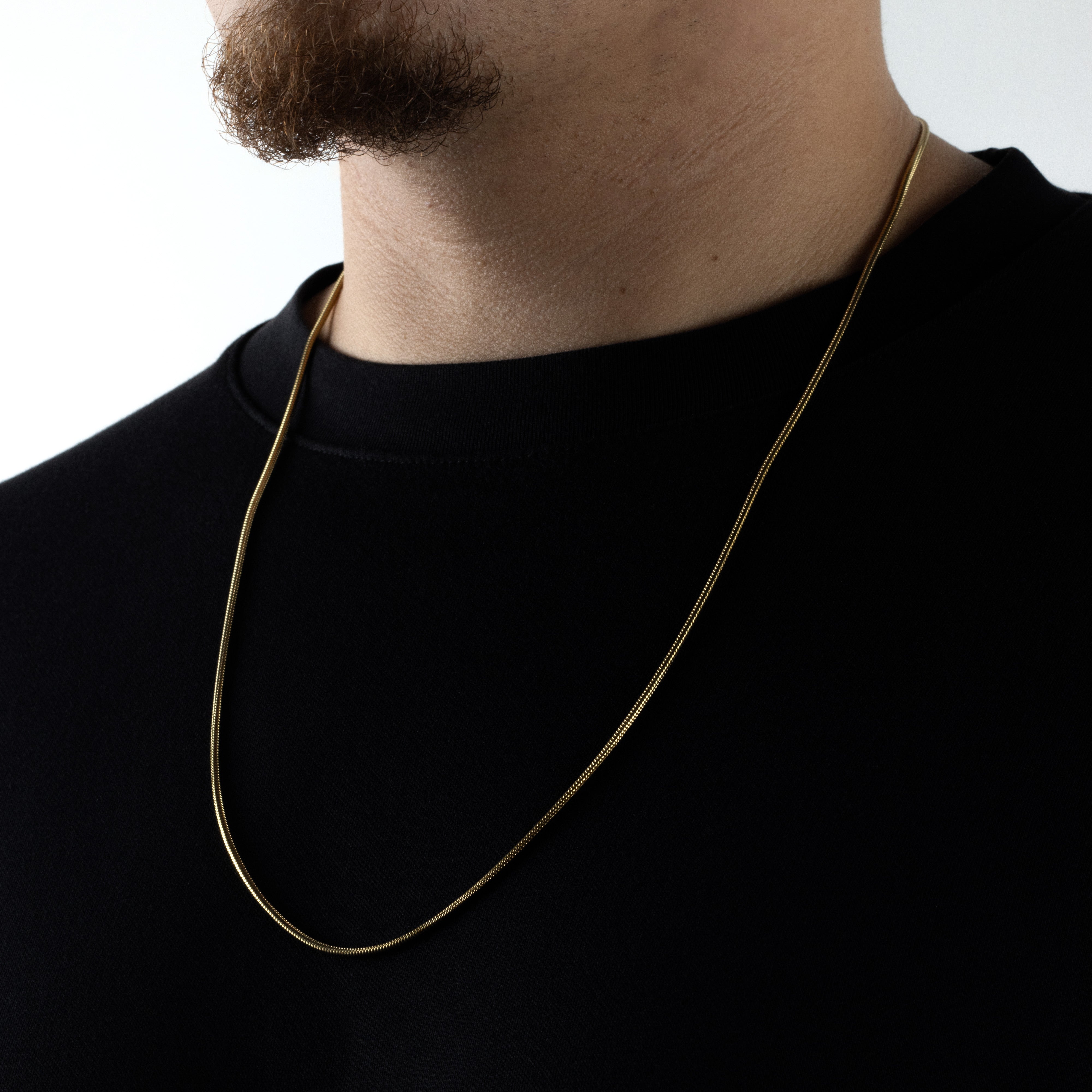 SNAKE CHAIN - GOLD - Arvuzi