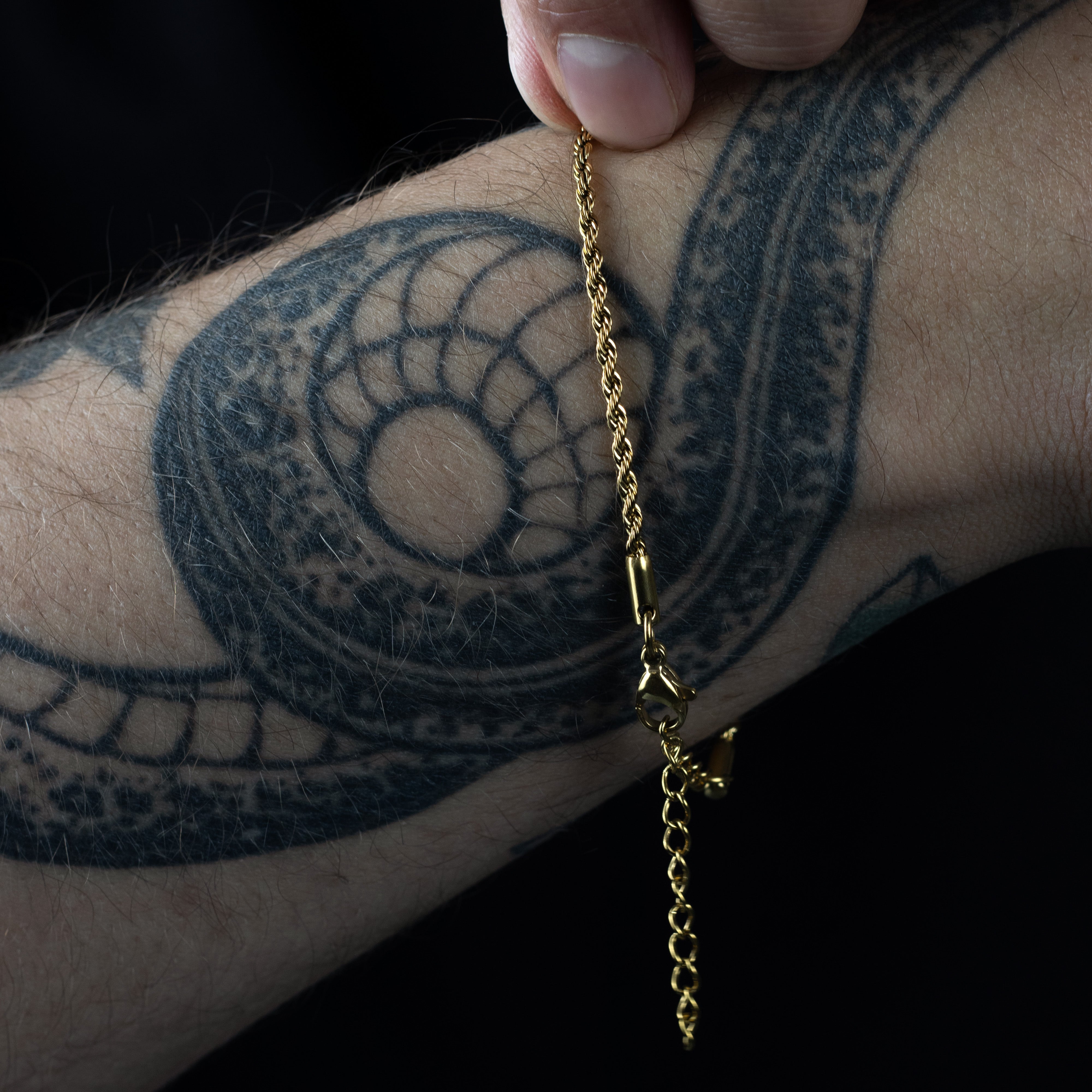 ROPE BRACELET - GOLD - Arvuzi