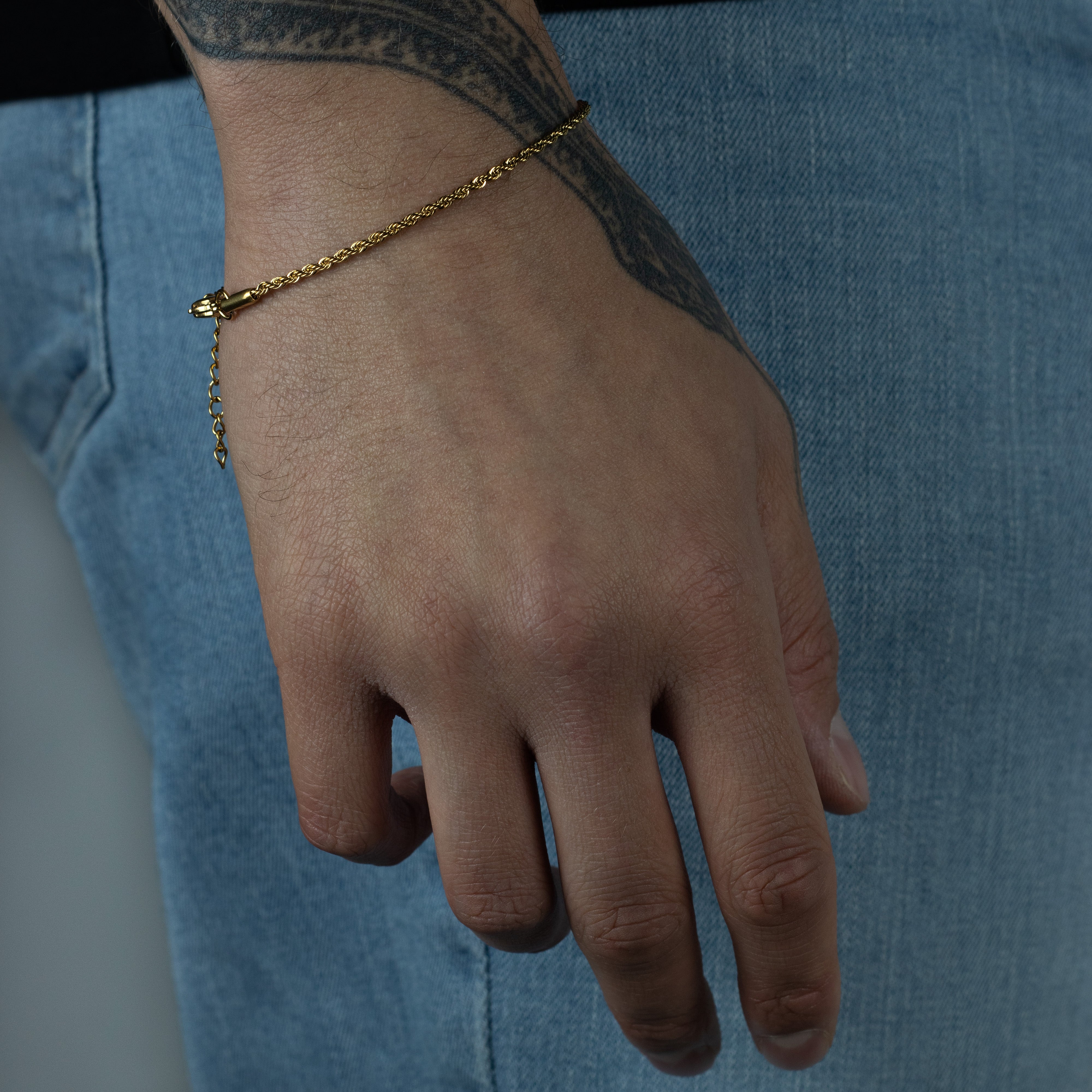 ROPE BRACELET - GOLD - Arvuzi