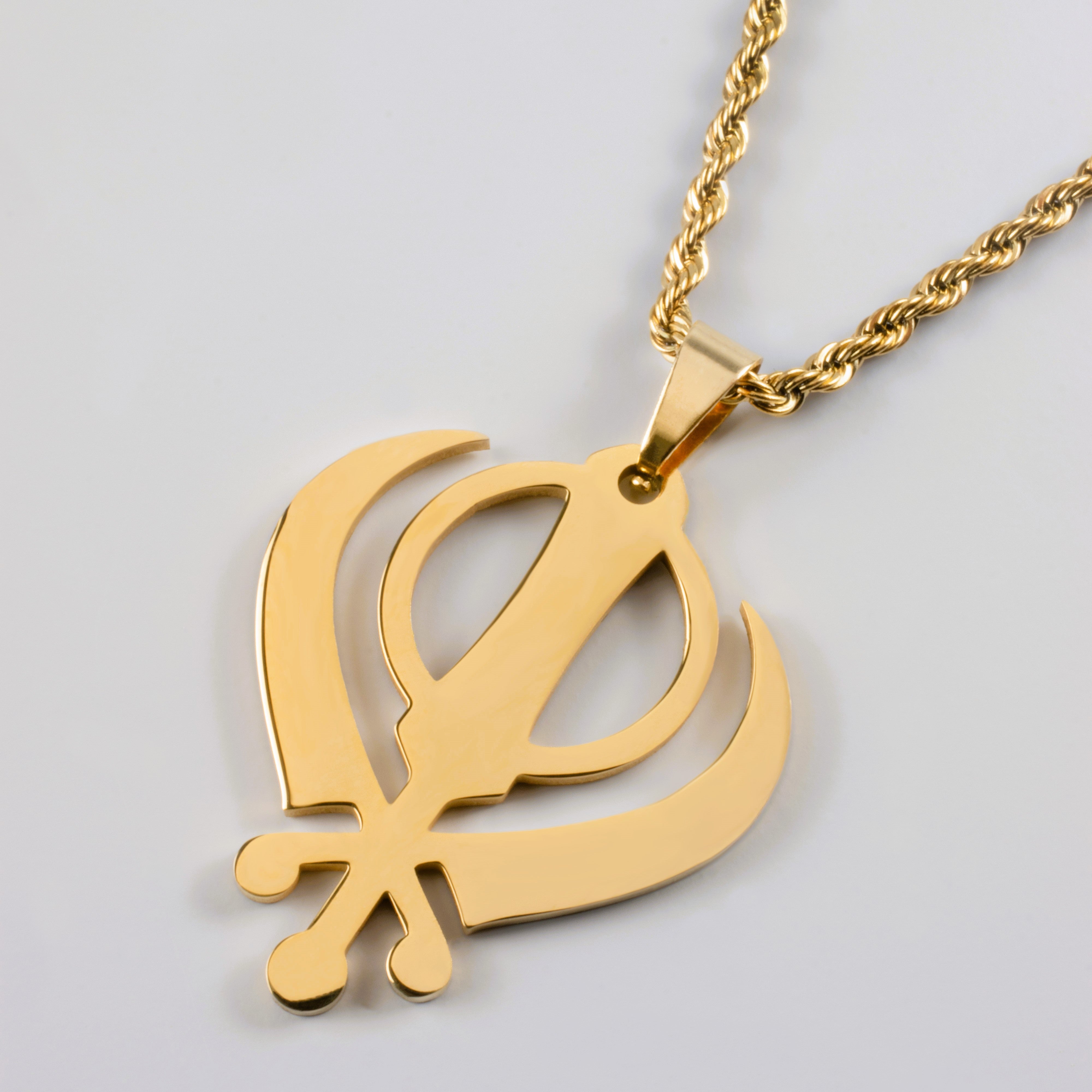 KHANDA PENDANT - GOLD - Arvuzi
