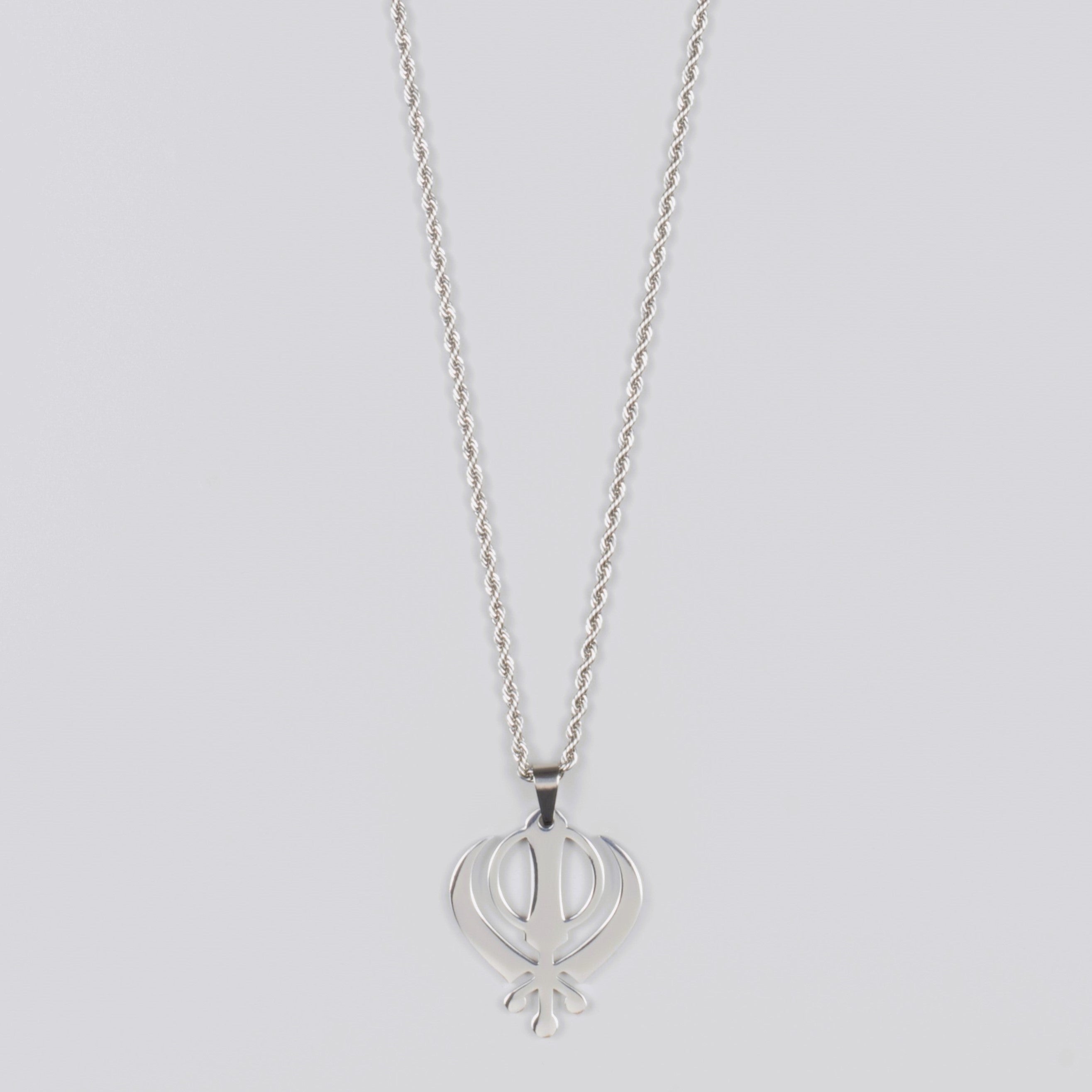 KHANDA PENDANT - SILVER - Arvuzi