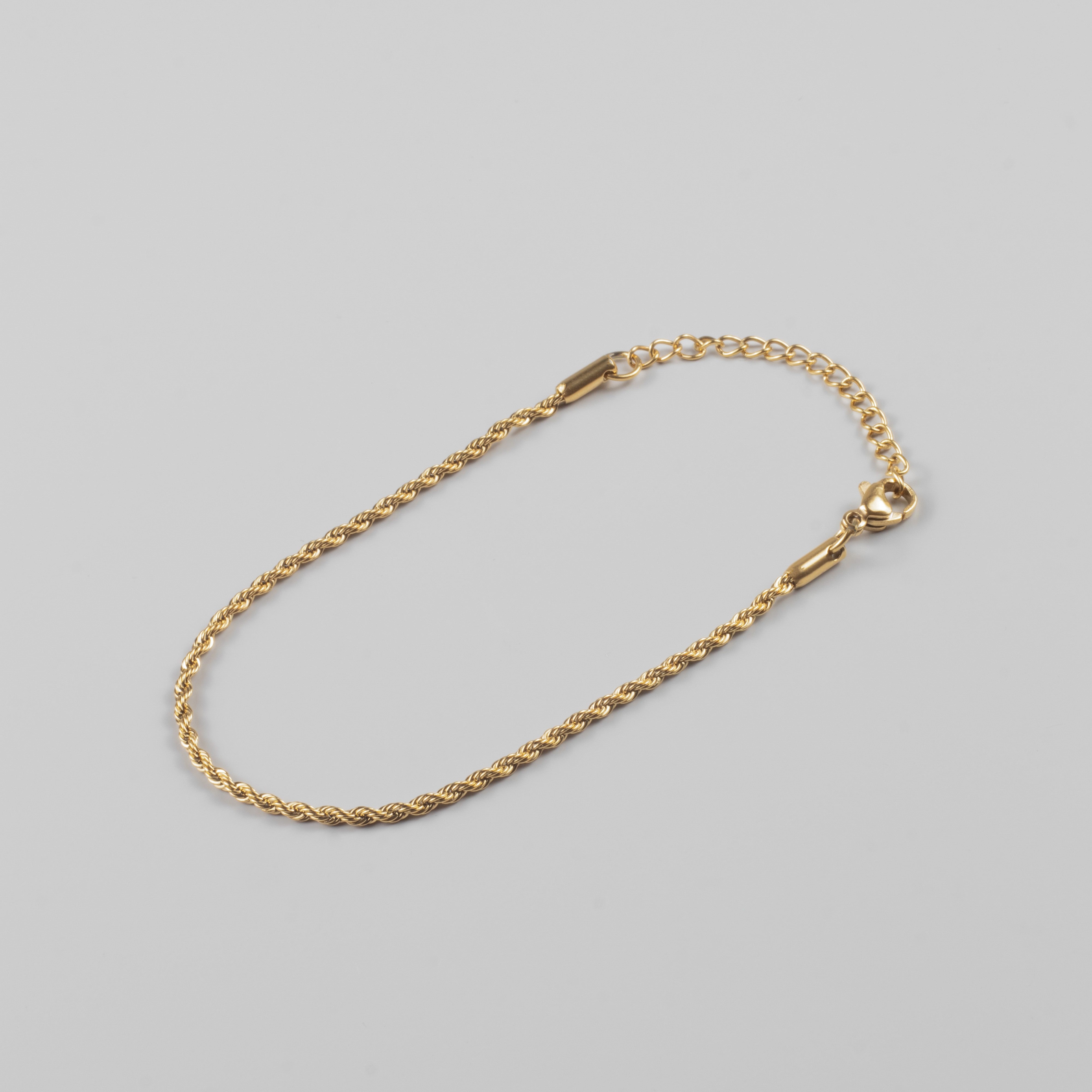 ROPE BRACELET - GOLD - Arvuzi