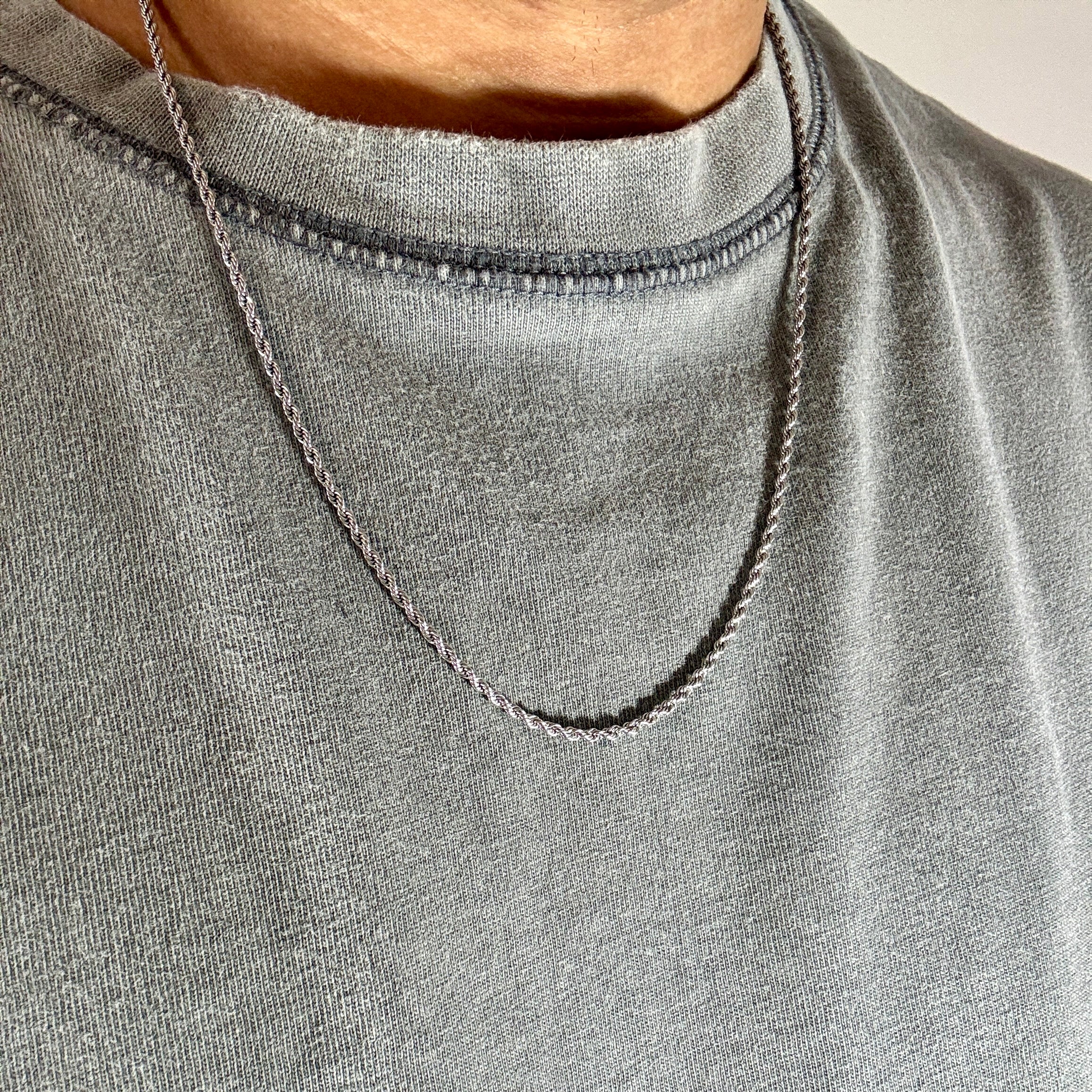 ROPE CHAIN - SILVER