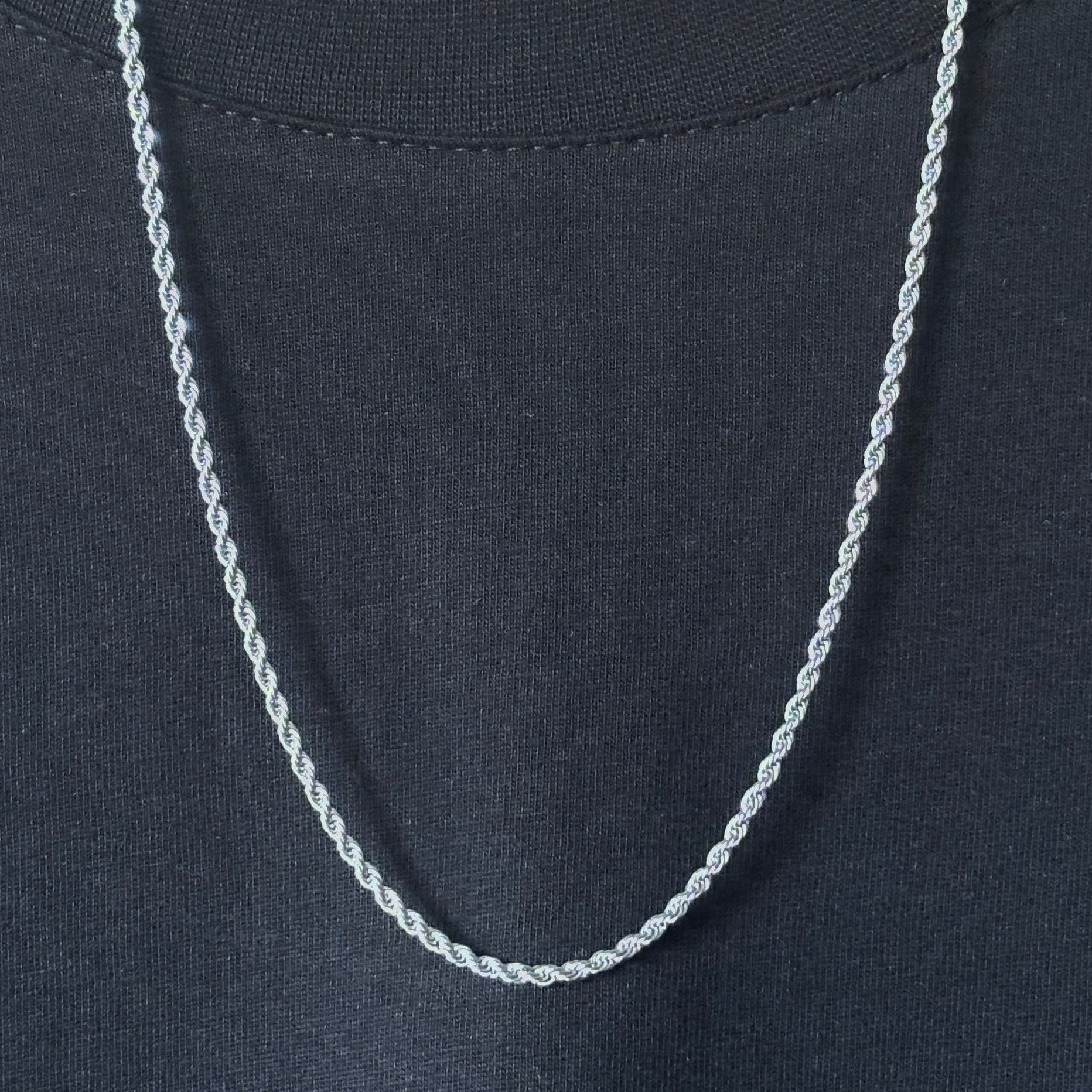 ROPE CHAIN - SILVER