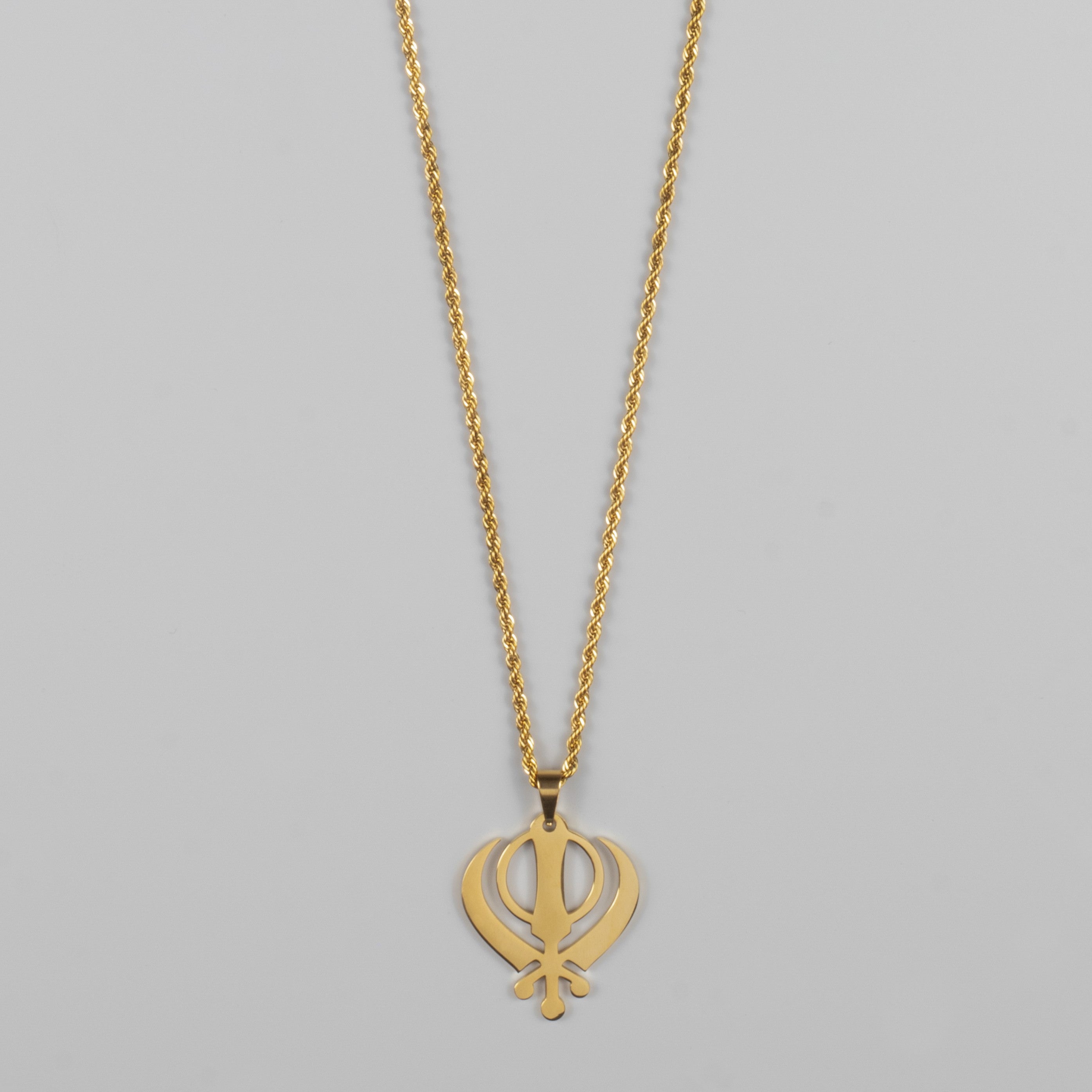 KHANDA PENDANT - GOLD