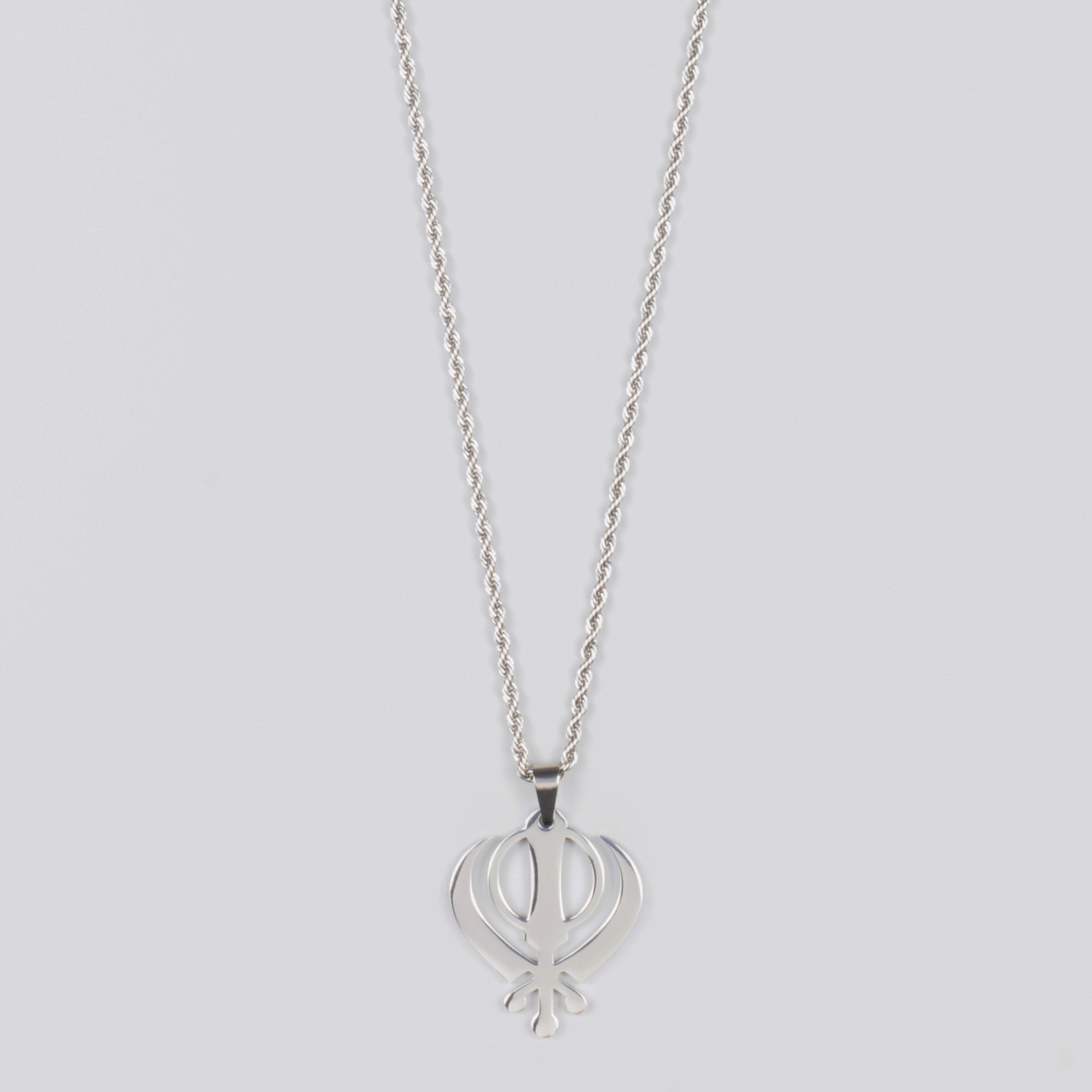 KHANDA PENDANT - SILVER